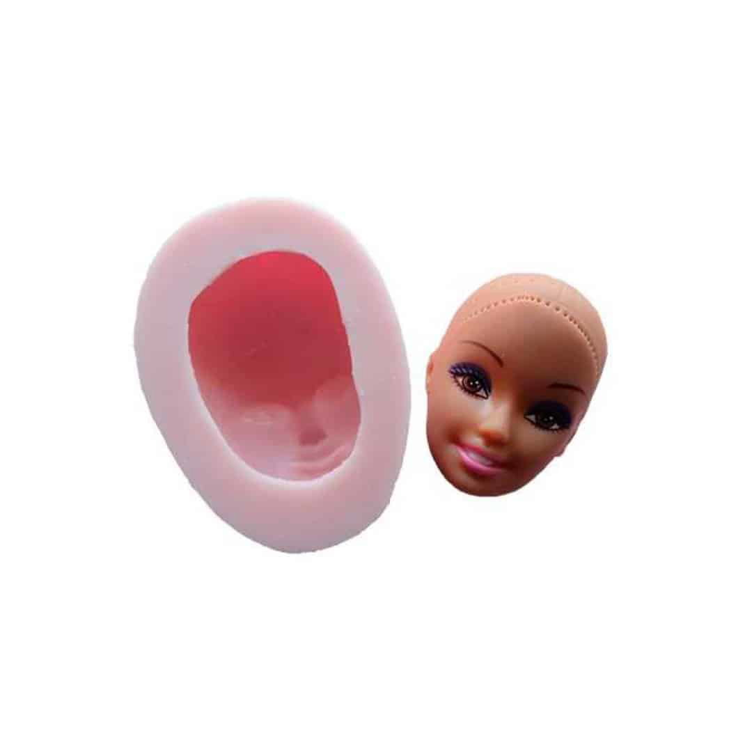 gavnlig arsenal Hindre Barbie Face Doll (Real size) Silicone Mold