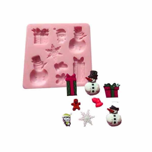 Cake Decoration Handmade Soap Christmas Gift Shape Mold for Candy 3 Packs Christmas Silicone Baking Mold SourceTon Christmas Tree Santa Claus Pudding Ice Cube