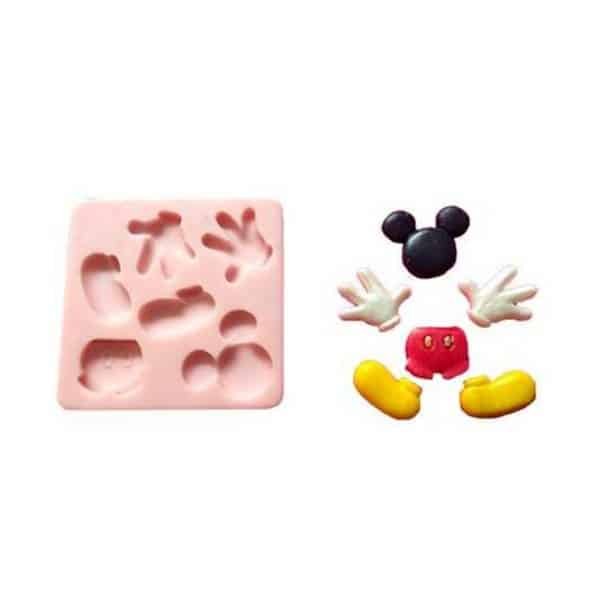 Complete Mickey Mouse II Silicone Mold