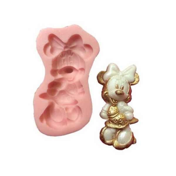 Complete Minnie Mouse silicone mold