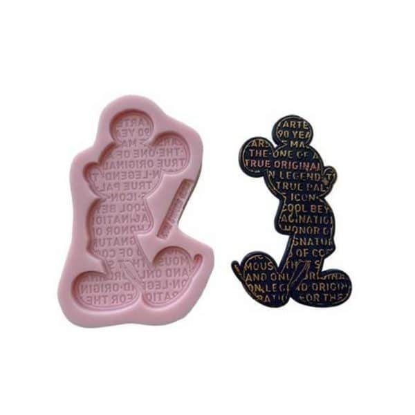 Mickey Mouse Letters Silicone Mold