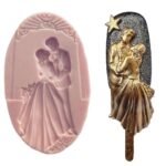 Bride and Groom picture silicone mold