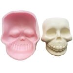 Halloween Skull Big Face silicone mold
