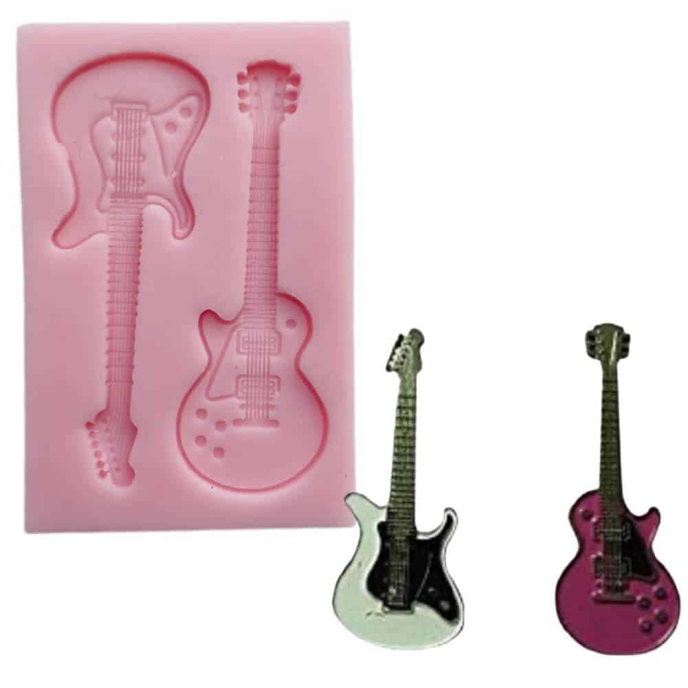 Tiny Guitars main silicone mold