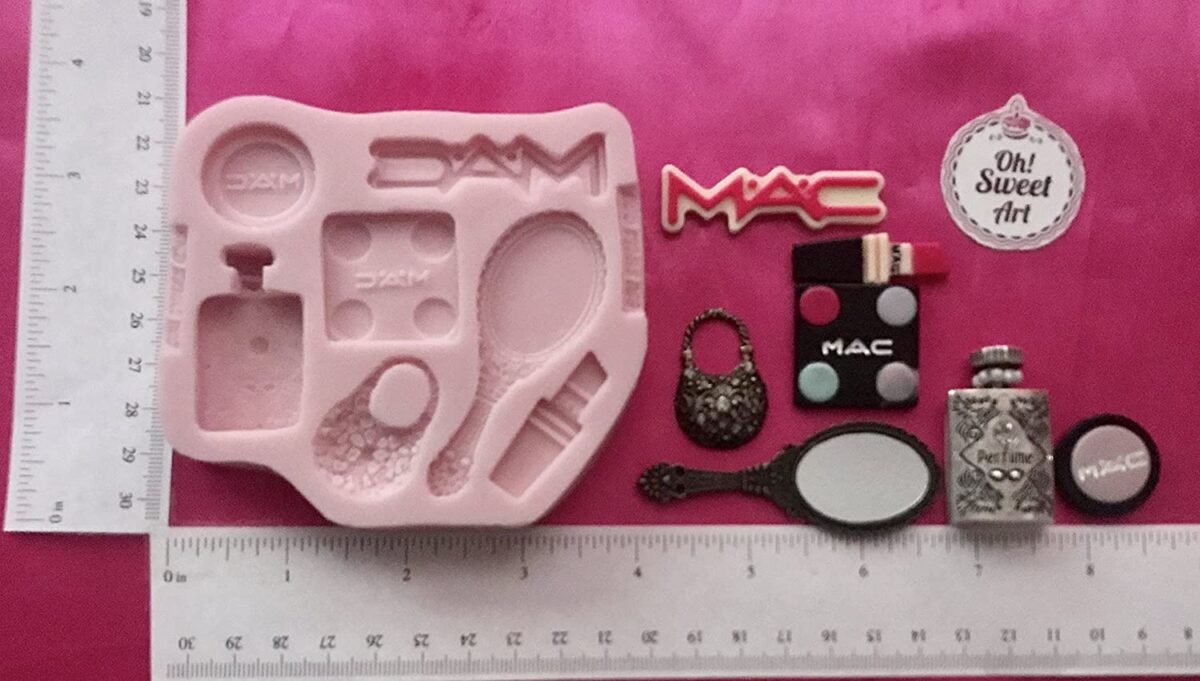 Mac Set Girl Measures Silicone Mold