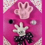 Mickey Mouse Hand silicone mold sample