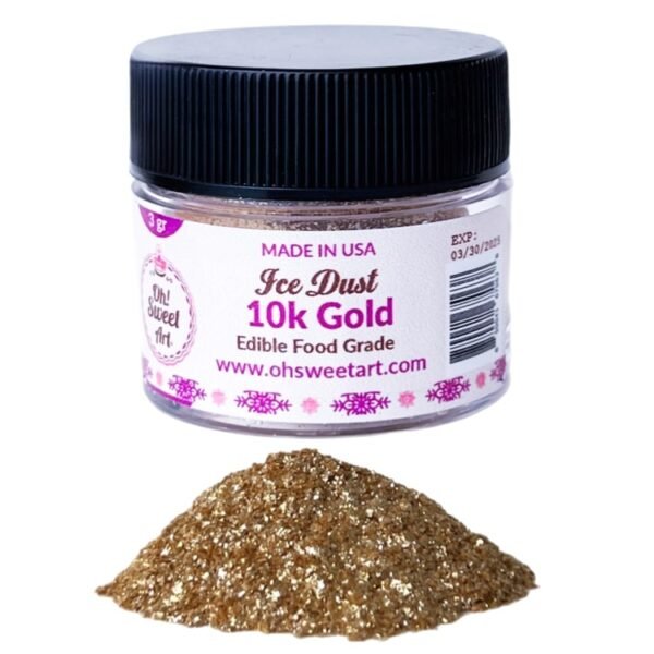 10 karat Gold Edible Glitter