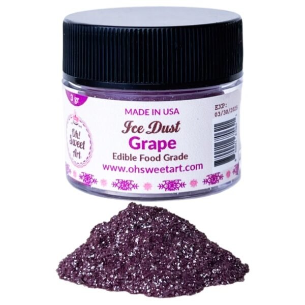 Grape Edible Glitter