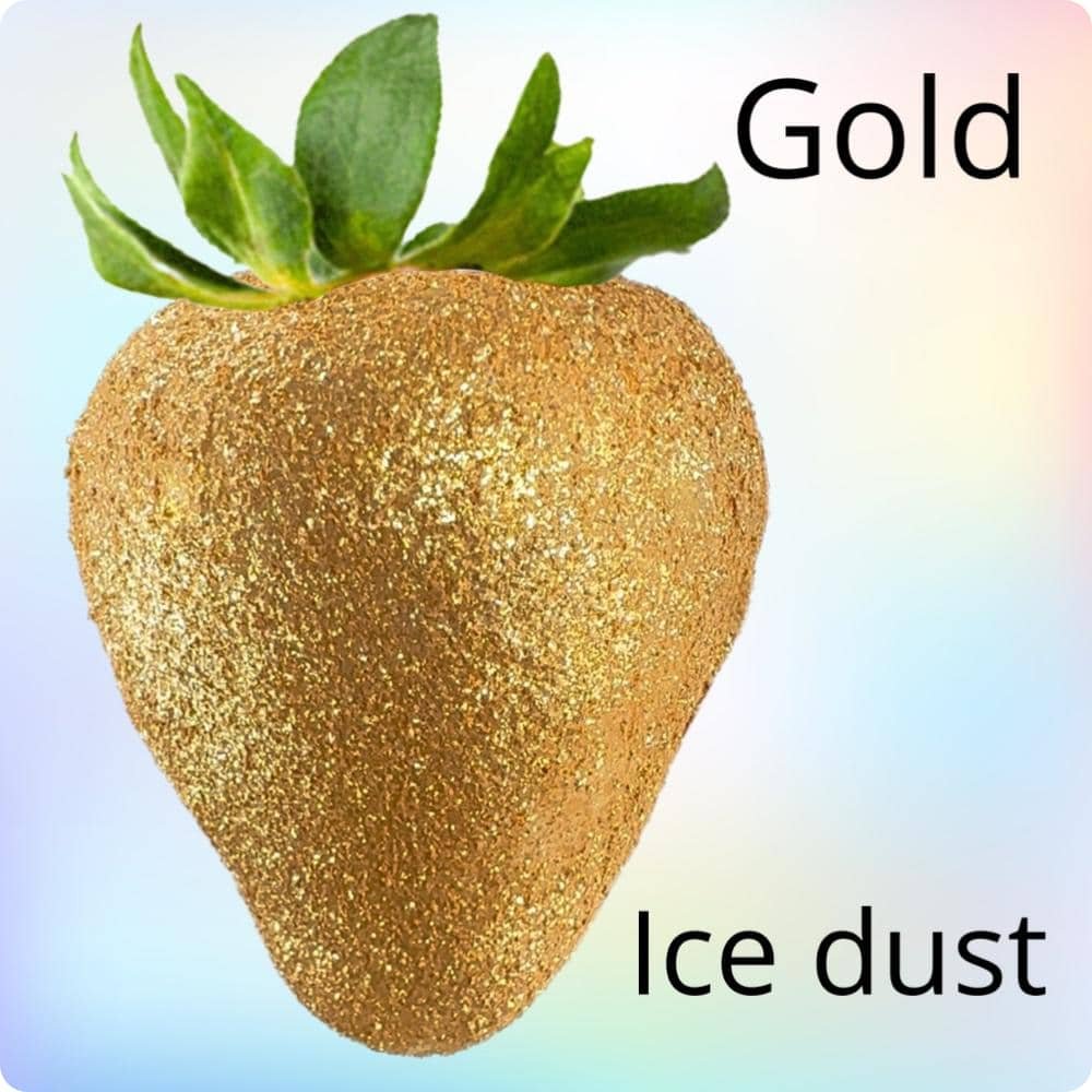 Ice Dust Edible Glitter Gold
