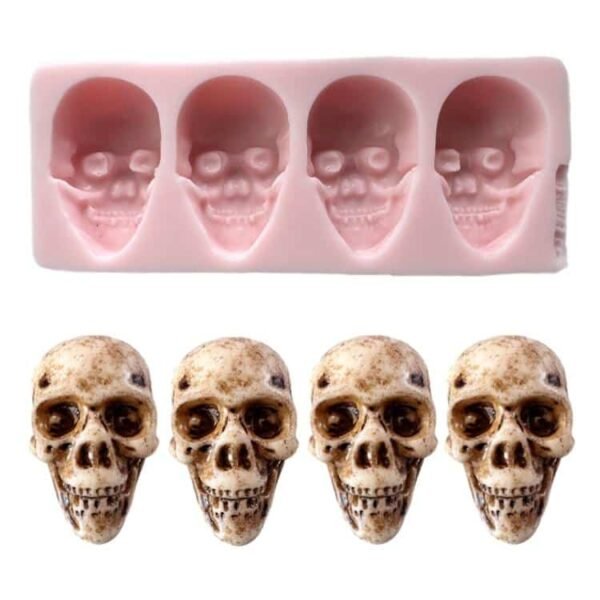 Halloween Skulls silicone mold