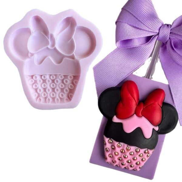 Minnie Mouse Cupcake Silicone Mold